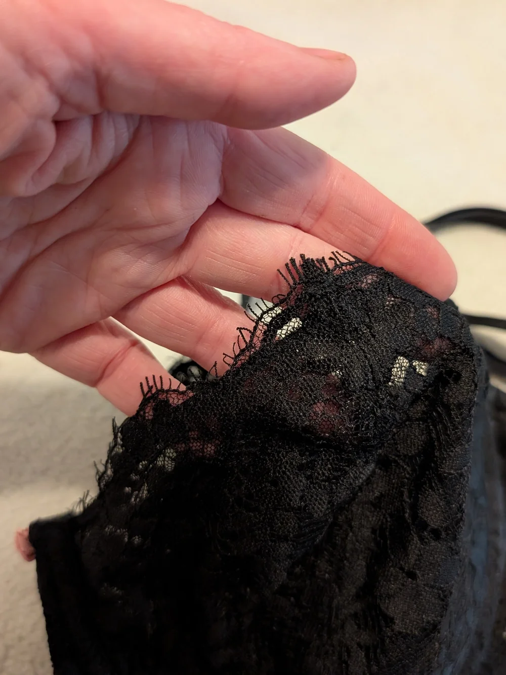 Victoria's Secret Lace Dream Angels Unlined Bra Trio - Blush, Plum, Black 32DDD - Picture 12 of 12